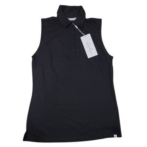 Lady Hagen Golf Polo Shirt Sleeveless Womens Size XS Black Pickleball Tennis NEW
